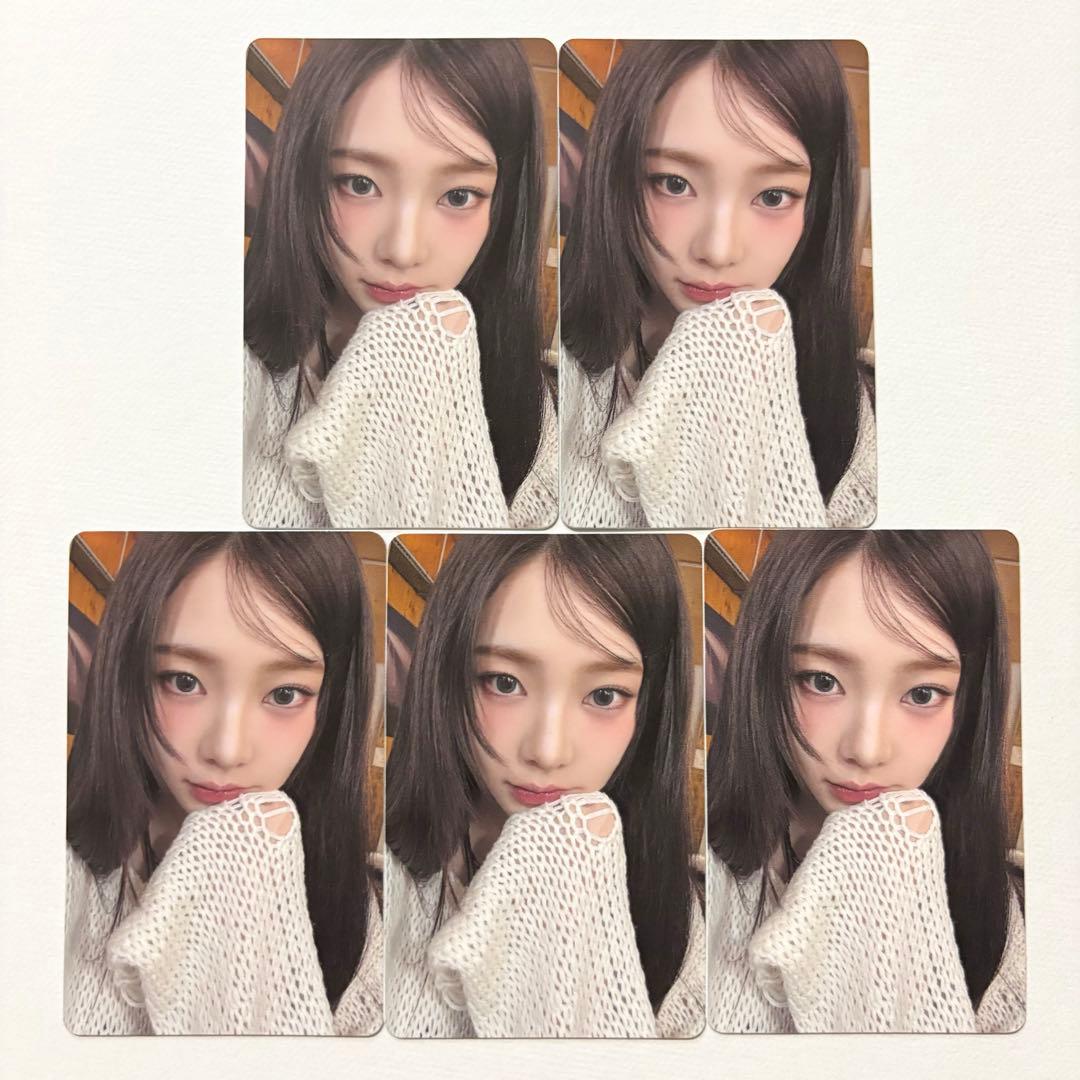 カリナ　トレカ　ペンミ　6000円　購入特典　エスパ　aespa 5枚セット 公式】 aespa カリナ トレカ6000円以上購入特典 - メルカリ