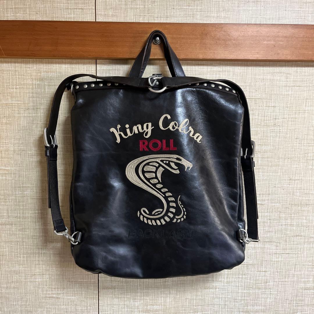 イサムカタヤマバックラッシュ×ロール ホースレザーバック - メルカリ