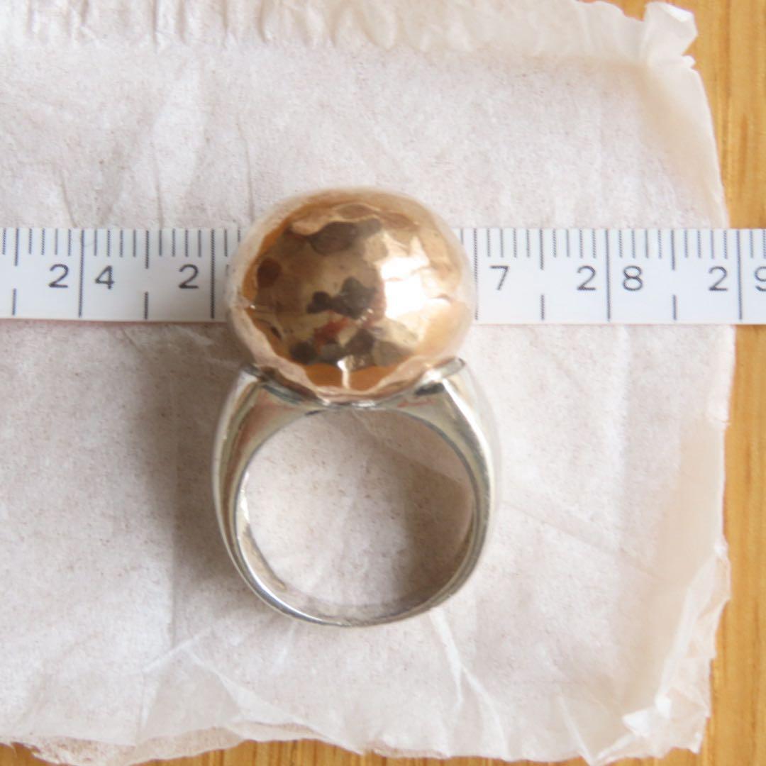 フォリフォリ 925 刻印 シルバー リング 11号 ボール 指輪 - メルカリ