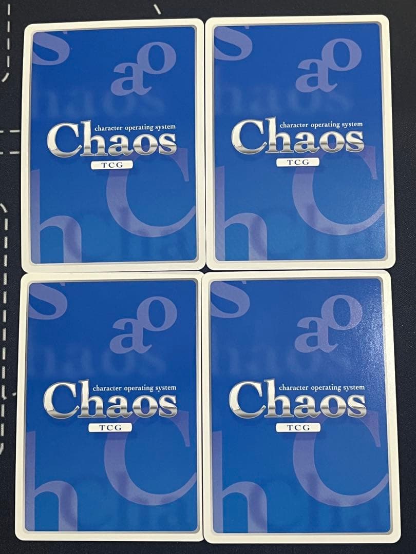 chaos tcg のんのんびより　サイン　4枚セット