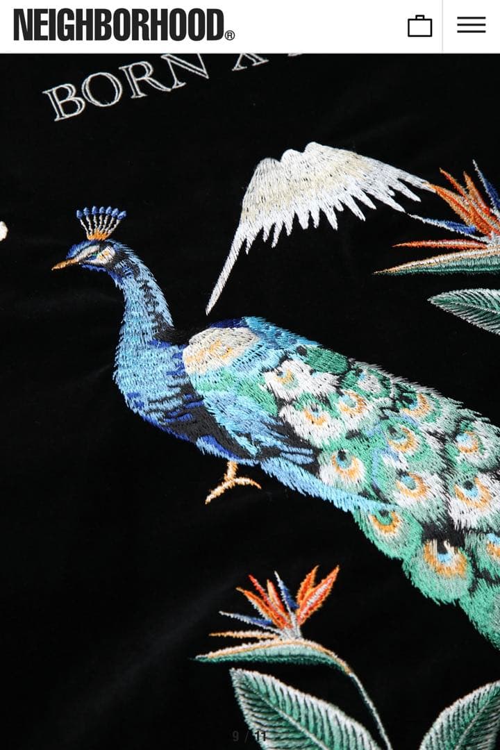 NEIGHBORHOOD Born Raised Souvenir Jacket - メルカリ