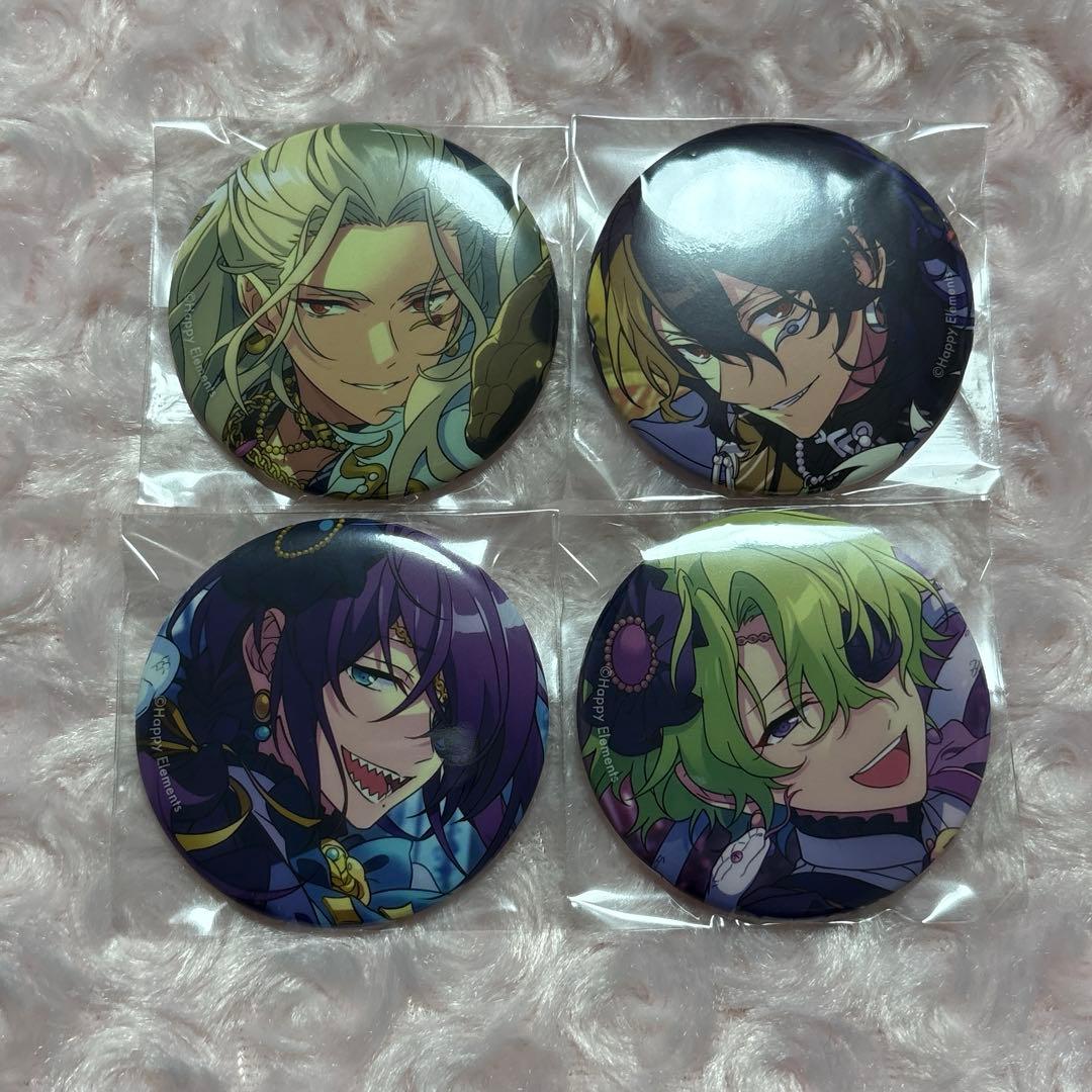 あんスタ コレクション缶バッジ jan 朔間零 乱凪砂 巴日和 礼瀬マヨイ