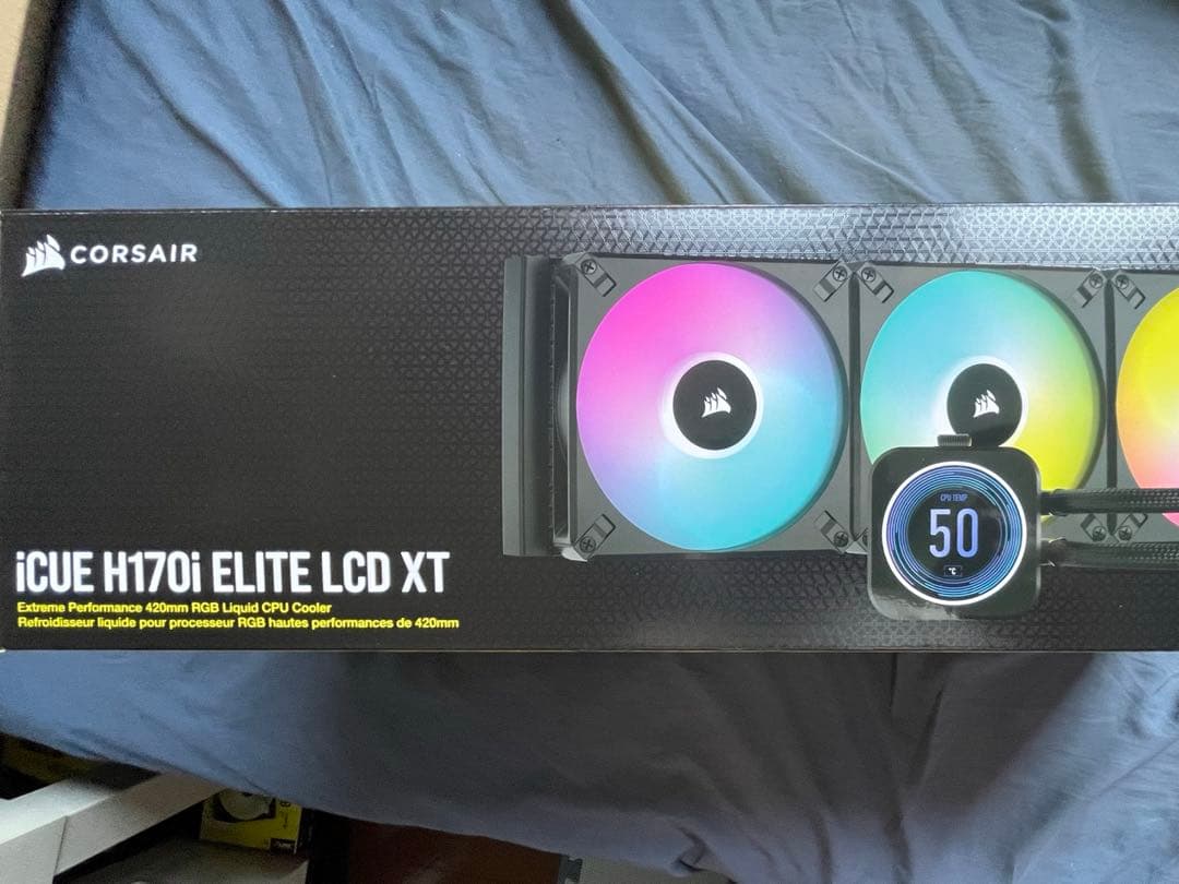 コルセアiCUE H170i ELITE LCD XT簡易水冷クーラー iCUE ELITE LCD XTシリーズ | CORSAIR 水冷一体型CPUクーラー | 株式