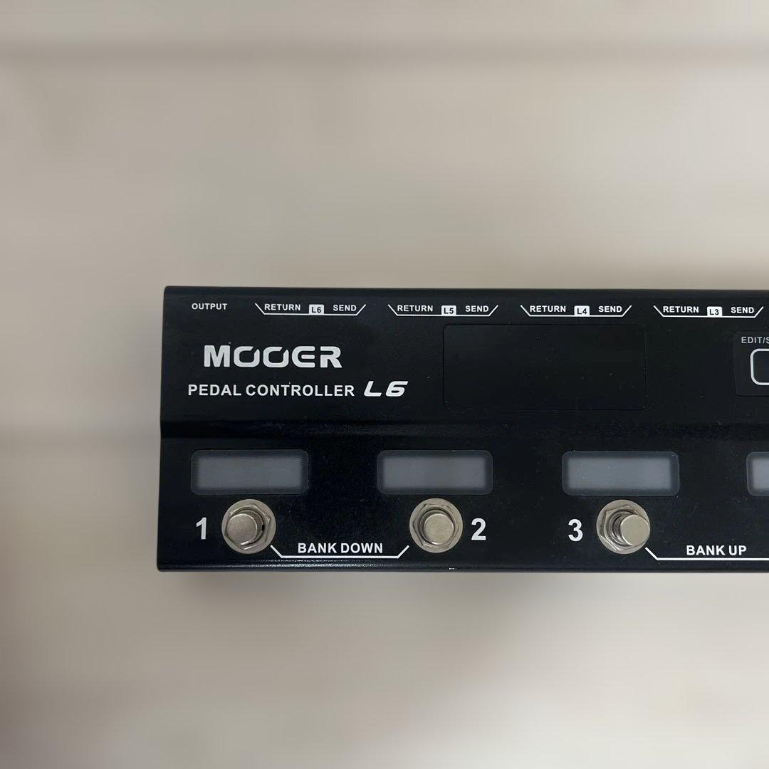 美品】MOOER PEDAL CONTROLLER L6 スイッチャー - メルカリ