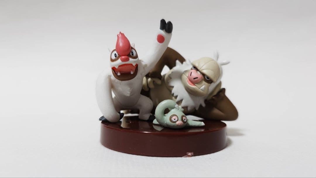 【立体ポケモン図鑑　第6集】ナマケロ　ヤルキモノ　ケッキング　未開封