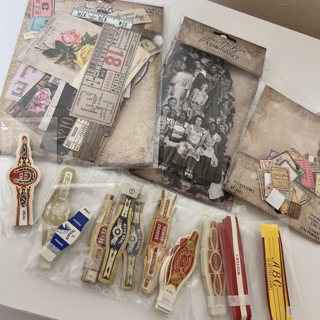 紙モノ コラージュ 1897年 シアーズ 復刻版 マルシェ袋 ジャンク