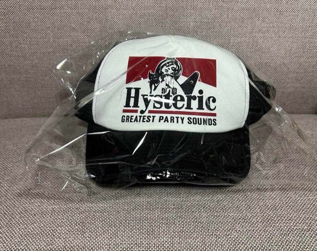 新品 -ヒステリックグラマー　メッシュキャップ-GUITAR GIRL