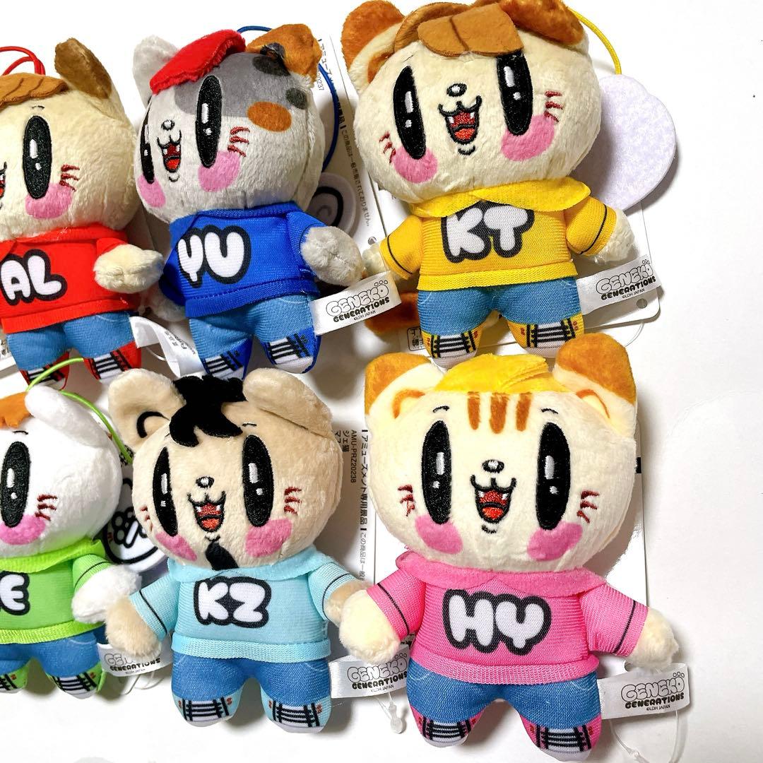 新品 ジェ猫 マスコット 全種セット 6個 コンプ