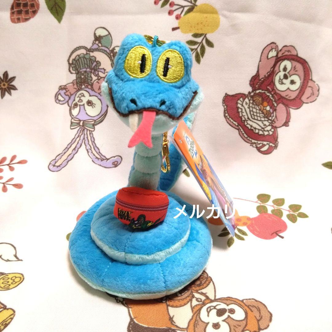 ディズニーストア ズートピア2 ゲイリー・ダ・スネーク ぬいぐるみキー