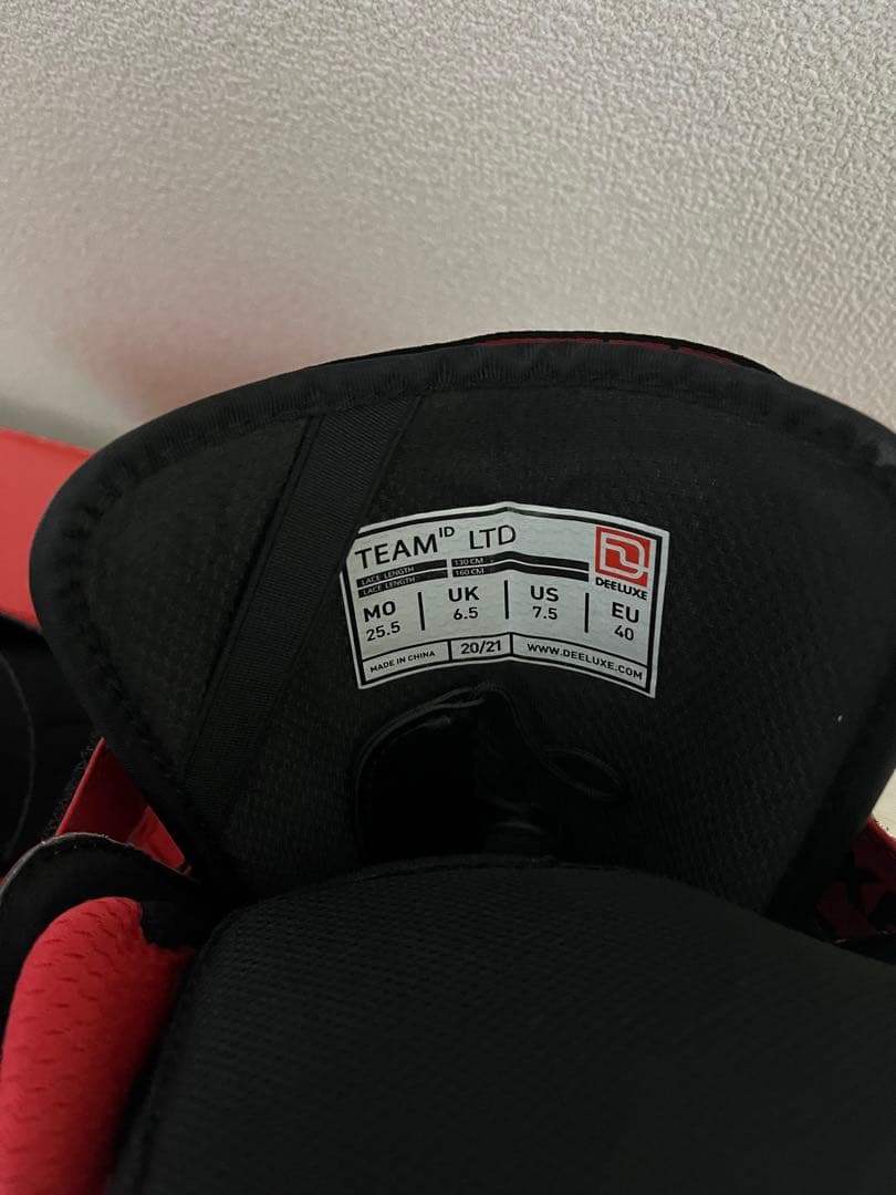 【美品】DEELUXE スノーボードブーツ 25.5cm 20-21モデル