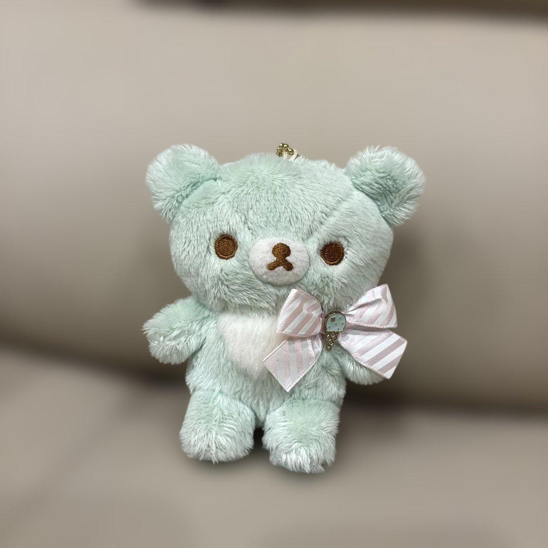 チャイロイコグマ ハッピーアイスクリーム ぶら下げぬいぐるみ