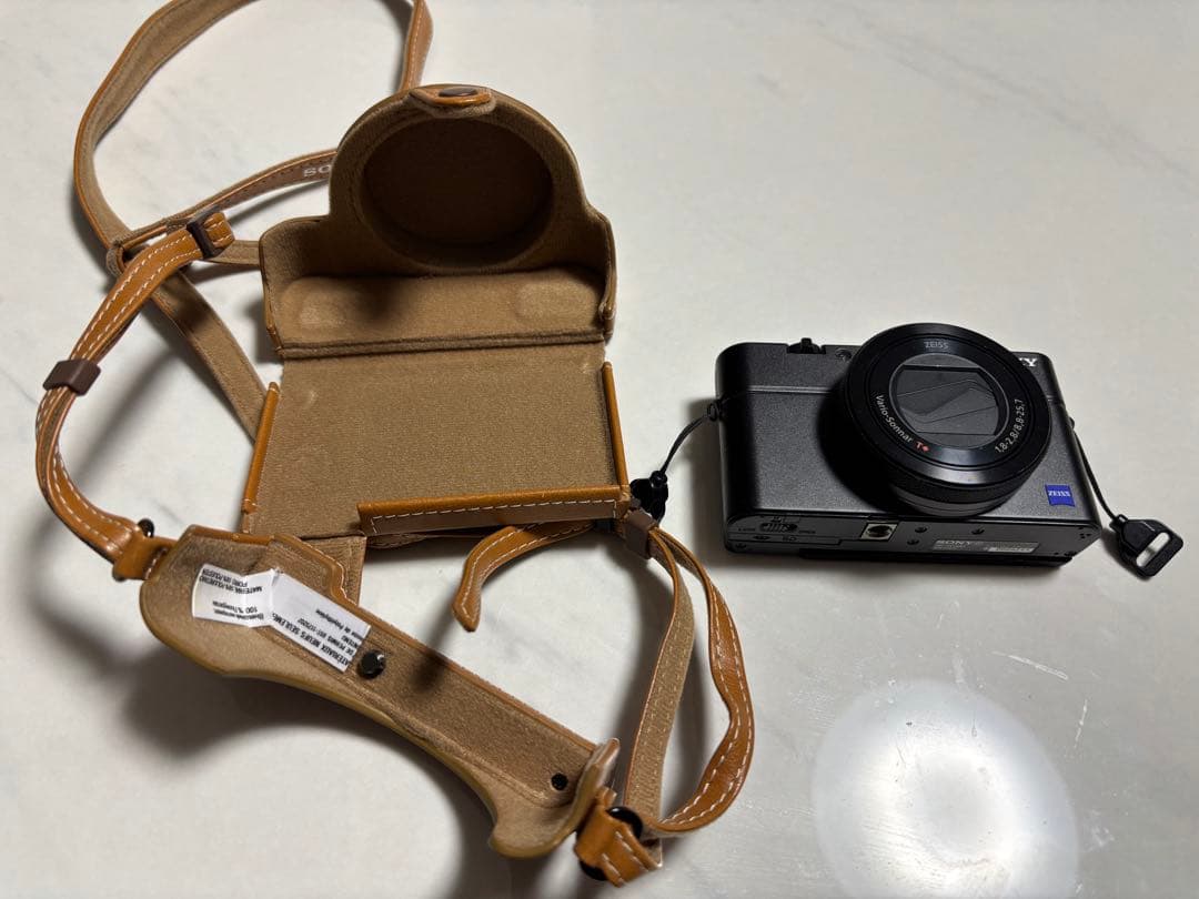 ソニー RX100M4／使用極少／ケース使用／付属：SD128GB／箱なし デジタルスチルカメラ用収納 携帯 保護 バッグ ポーチ RX100M7 M6 M5A