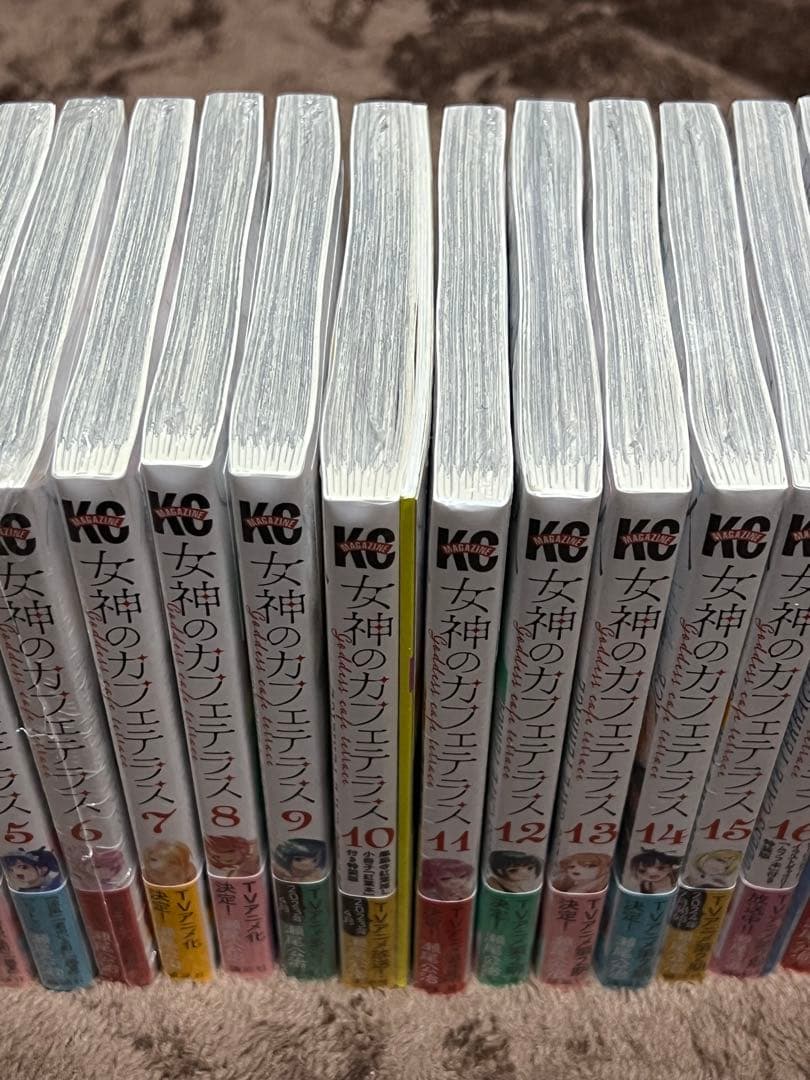 新品、未開封、全巻初版‼️】女神のカフェテラス+公式ビジュアルブック