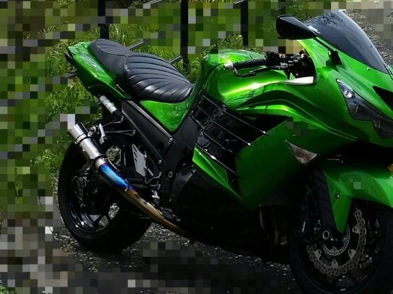 カワサキ ニンジャ ZX14R 純正 シート 張り替え タックロール ワンオフ