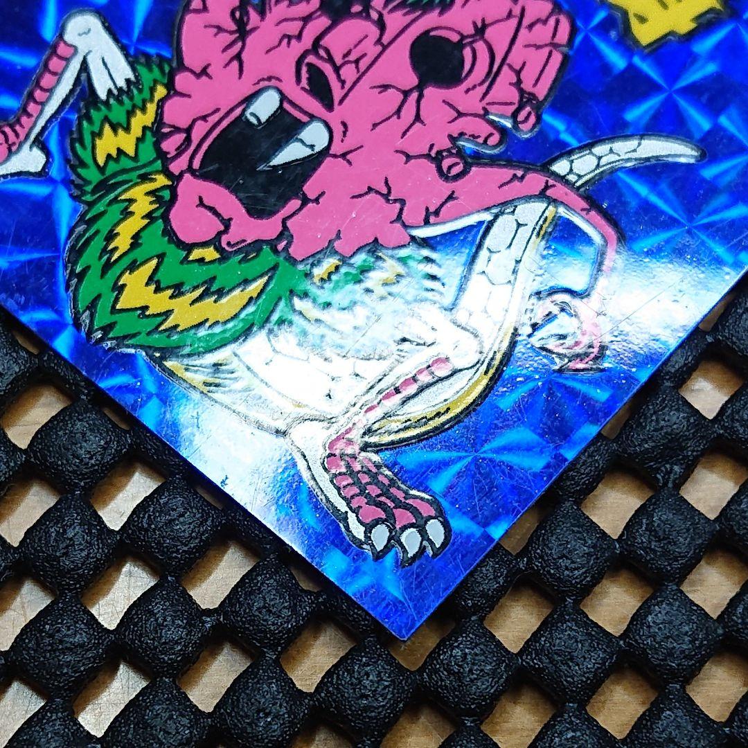 【美品】ネロ魔身（ビックリマンシール・チョコ版・青色プリズム）