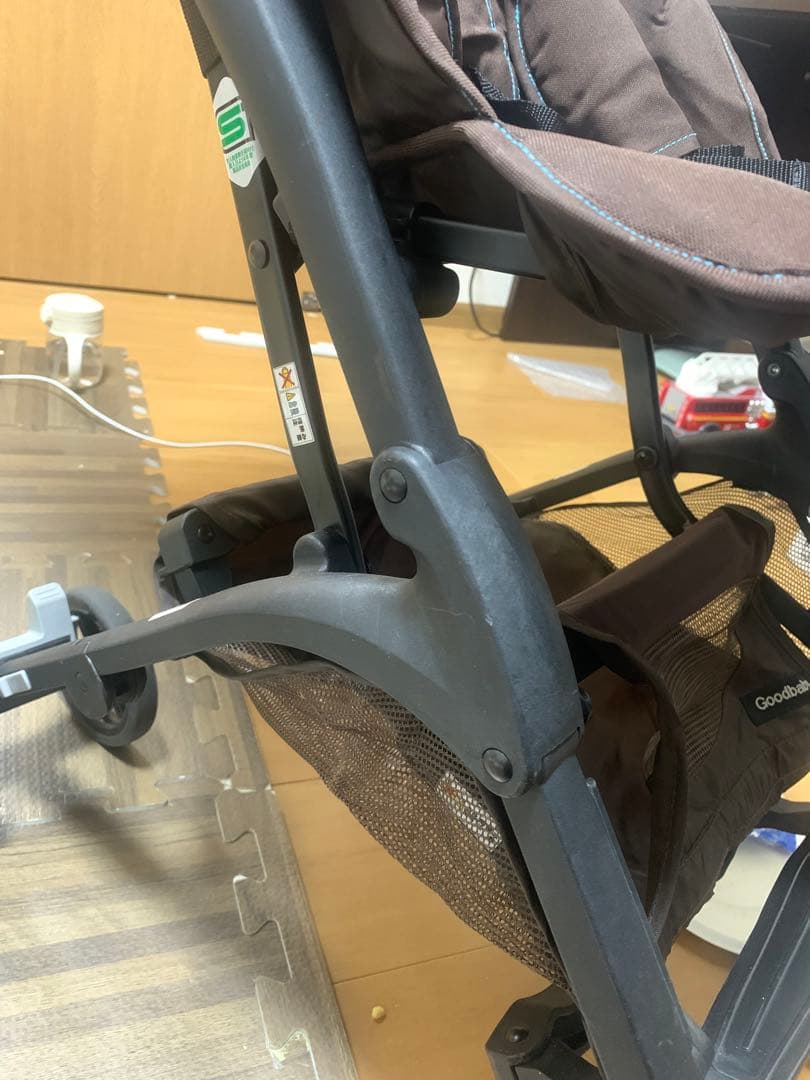 ポキット　Goodbaby ブラウン ベビーカー　バギー　pokit ポキット POCKIT ベビーカー ブラウン - メルカリ