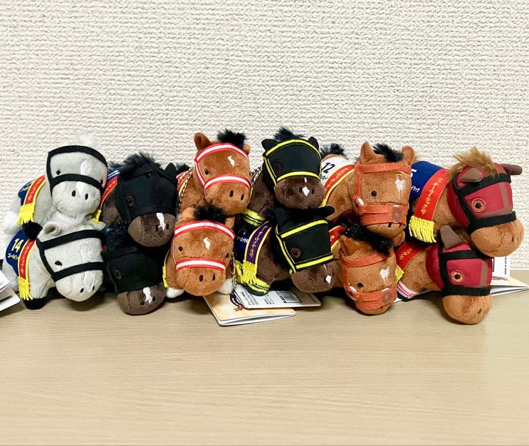 サラブレッドコレクションぷちマスコットボールチェーン4 コンプリート