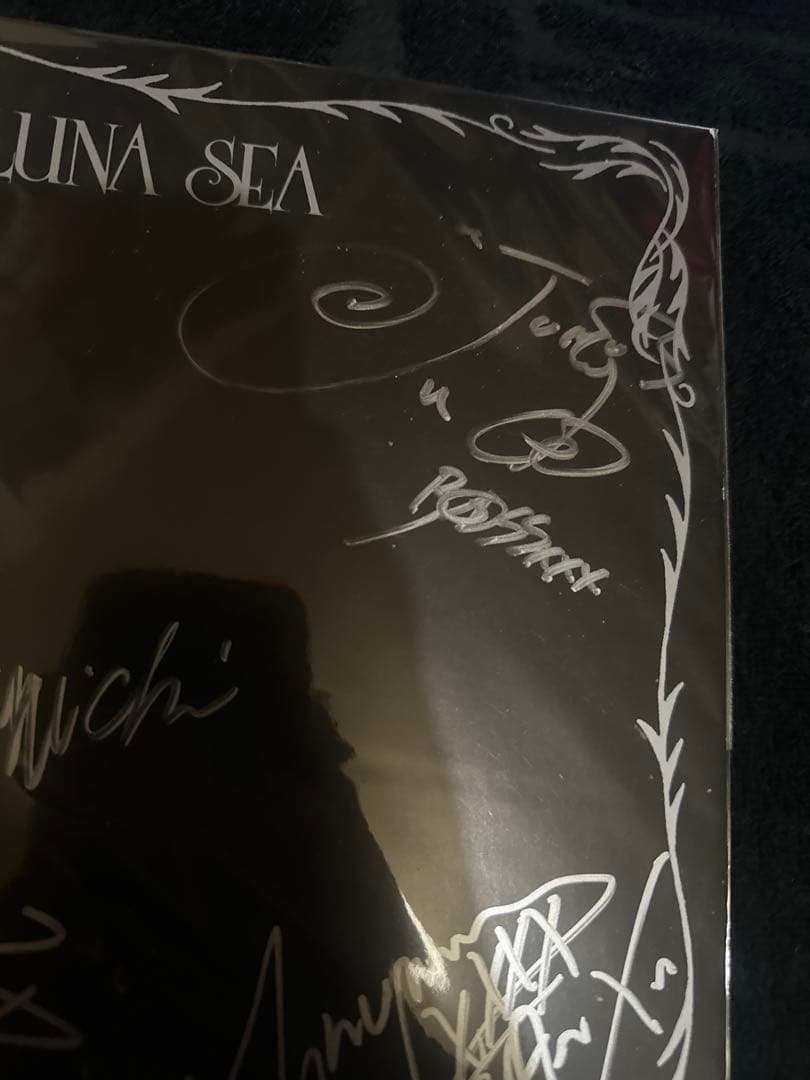 b*7様 LUNA SEA「 MCA公式直筆サイン色紙」(メジャーデビュー期)