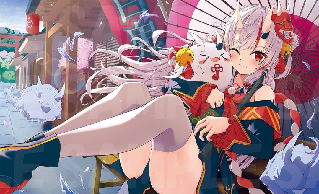 ホロライブ 百鬼あやめ スリーブ&プレイマット セット - メルカリ