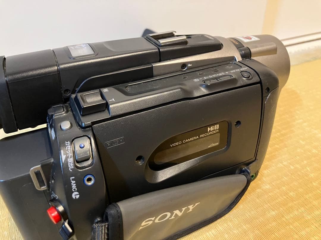 SONY 8mm テープ ビデオカメラ CCD-TRV95 - メルカリ