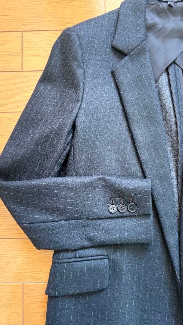 Theory ウールブレンド ピンストライプ ジャケットセットアップ