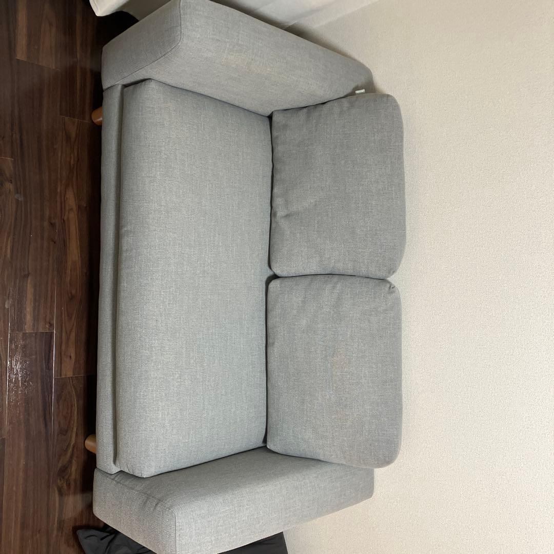 コアラマットレスソファ　2人掛けソファ(グレー) コアラソファーベッド CUSHY｜おしゃれで一人暮らしに最適なソファー