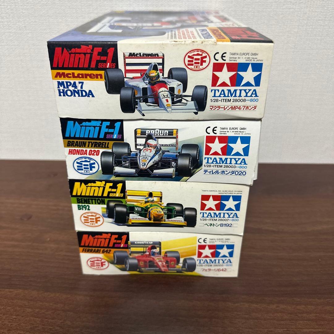 ★★Tamiya miniF1モデルセット(当時物)4台