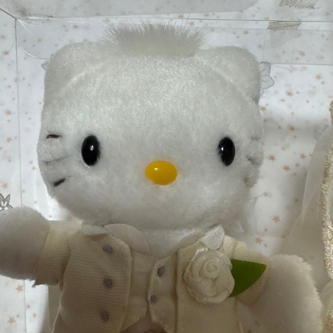 【希少】ハローキティ&ダニエル　電報　ぬいぐるみ　結婚式　新郎新婦