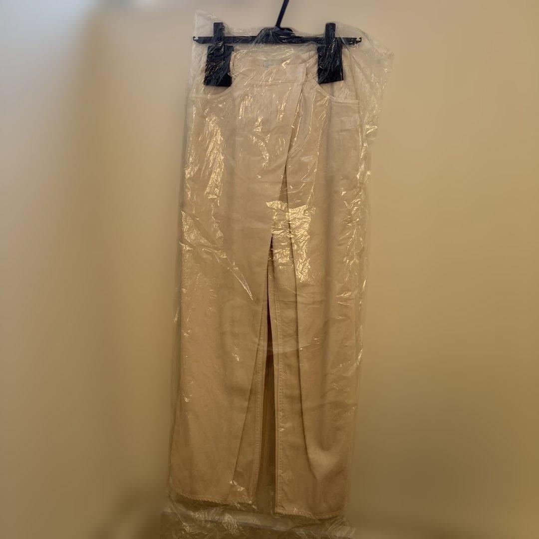 CLANE MINAMI TANAKA DENIM PANTS 0size 白 - メルカリ