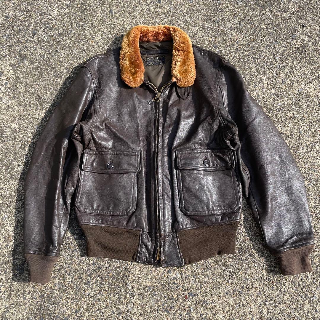 66 U.S.NAVY G-1 Flight Jacket D-TYPE - メルカリ