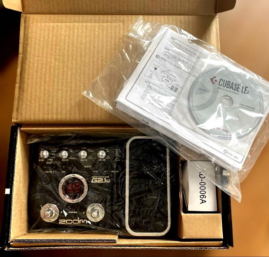 ZOOM G2.1u ギターエフェクター　新品