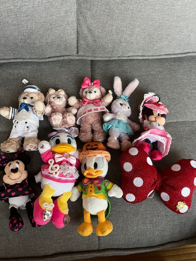 ミッキー・ミニー・ドナルド等ぬいぐるみセット 「値段交渉〇」 タグ付】ミッキーマウス＆ミニーマウス ぬいぐるみセット 東京