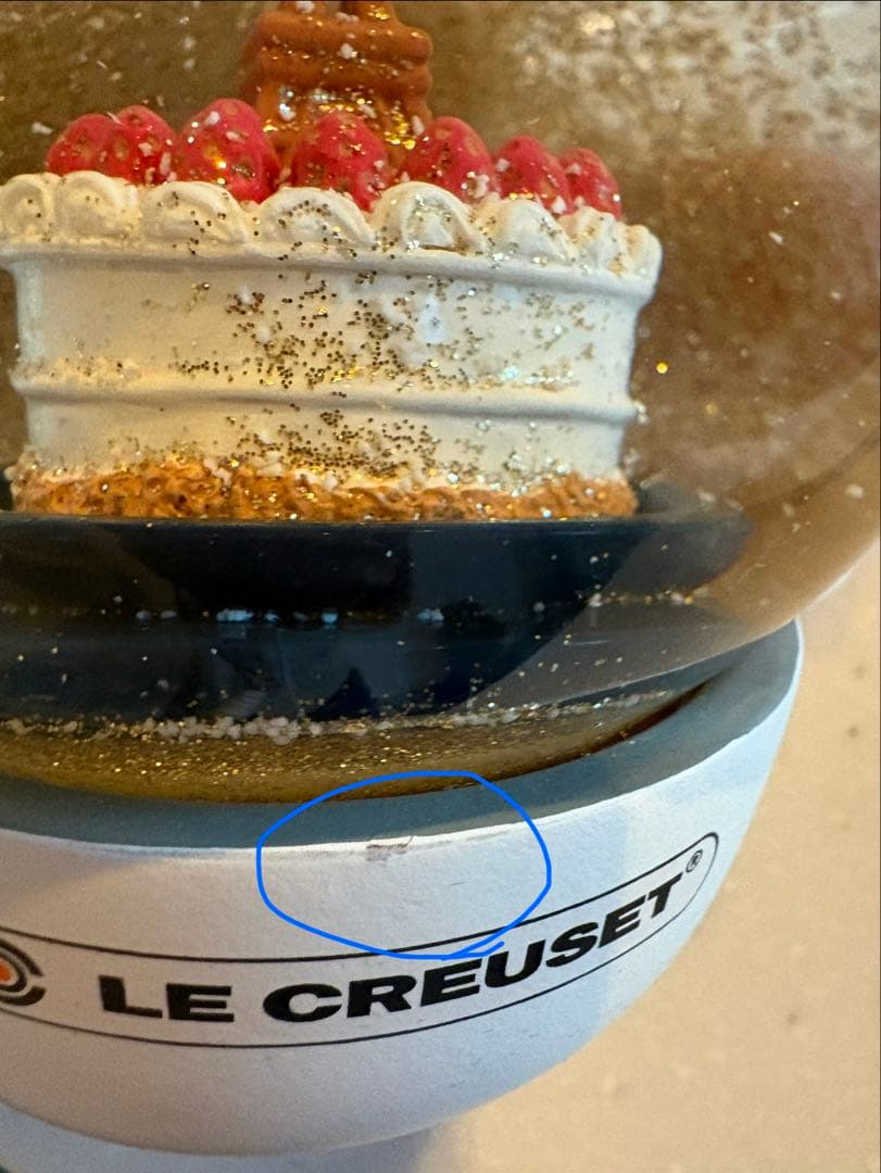 ルクルーゼ スノードーム2019＋おまけ - メルカリ