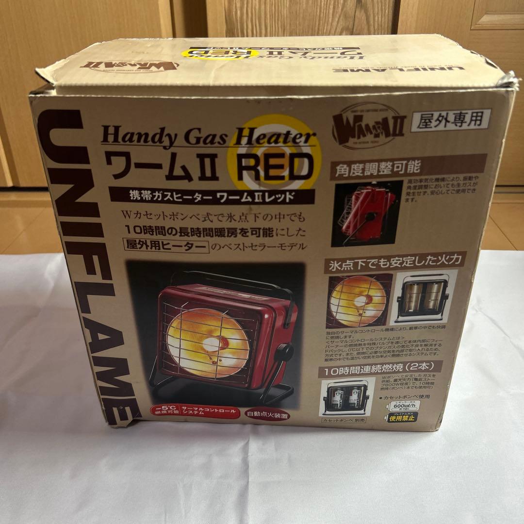 UNIFLAME ワーム II RED ガスヒーター Yahoo!オークション -「ユニフレーム ワーム」(ストーブ、コンロ