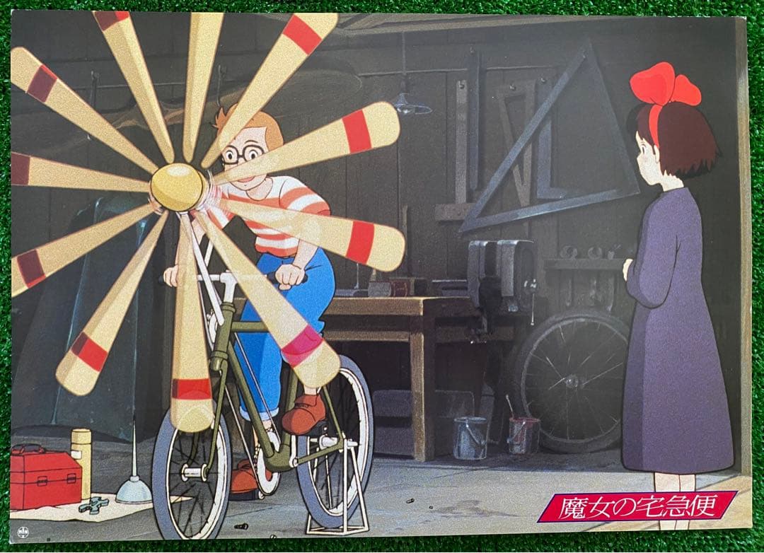 【激レア】ジブリ　魔女の宅急便　ロビーカード　8枚セット　宮崎駿　ポスター　B4