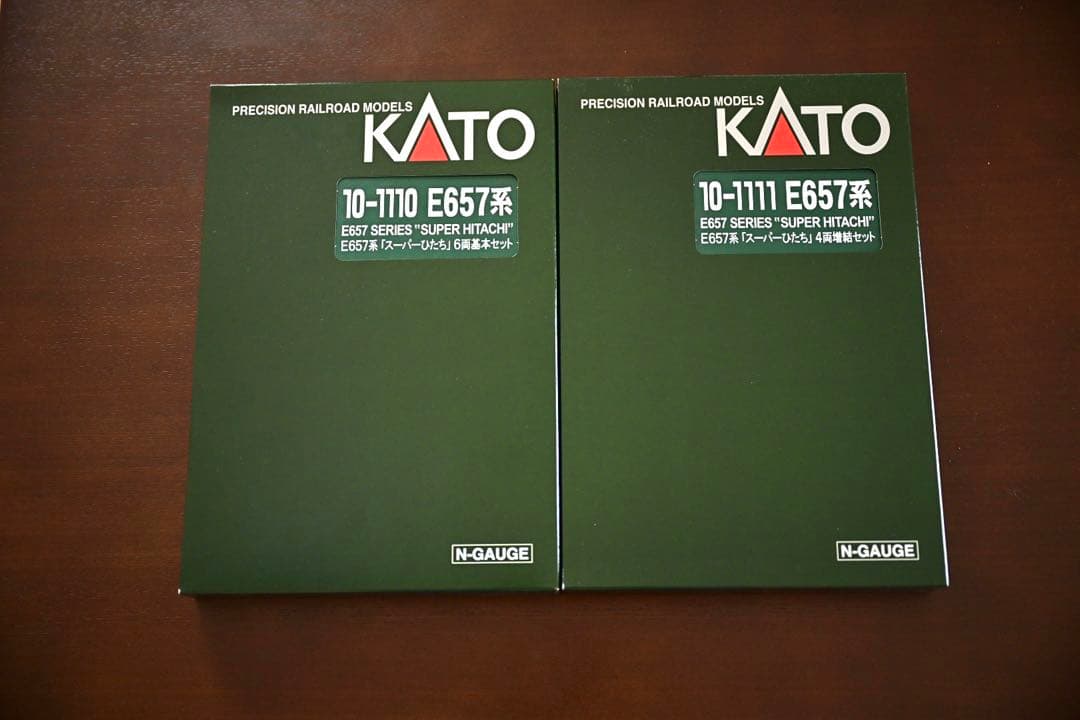 KATO E657系　スーパーひたち　10両フル編成 E657系「スーパーひたち」入線しました。KATO 10-1110 / 10-1111