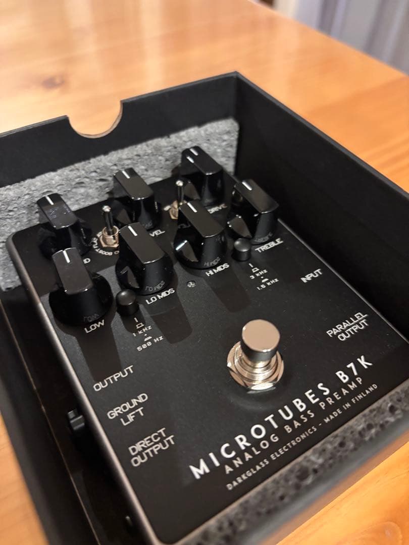 MICROTUBES B7K アナログベースプリアンプ Amazon | Darkglass Electronics ダークグラスエレクトロニクス ベース