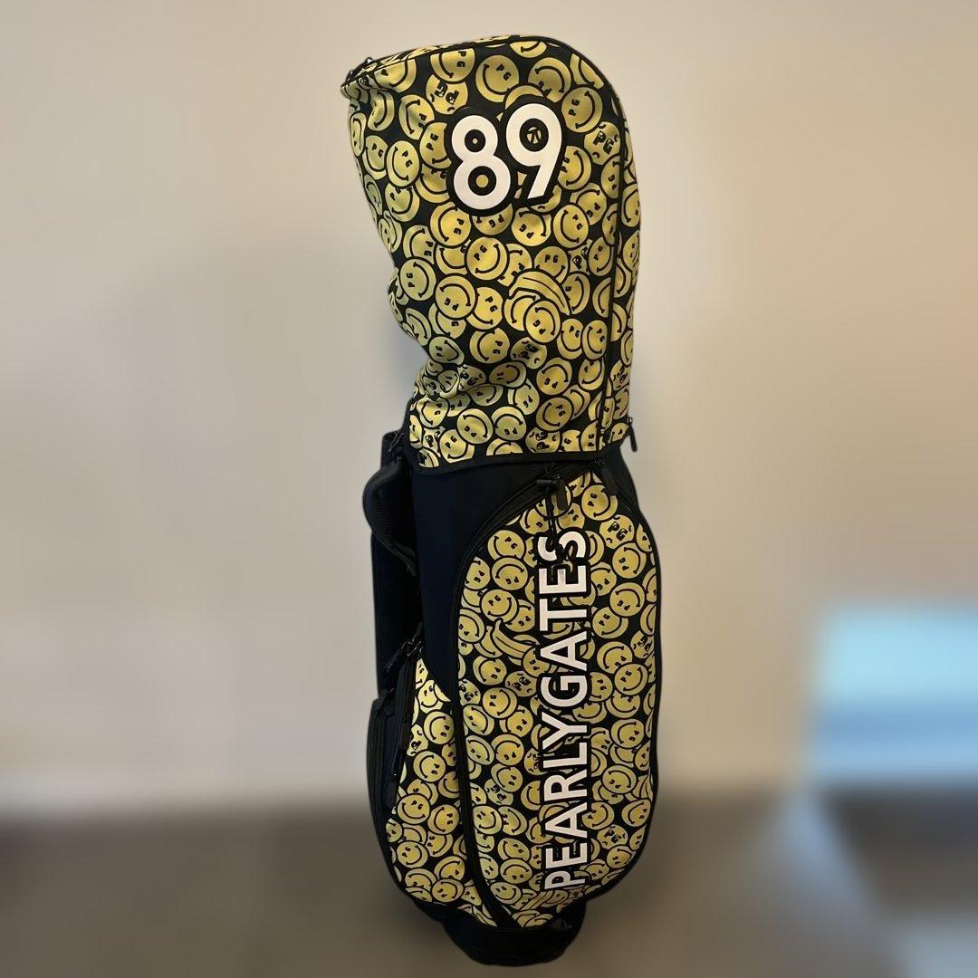 パーリーゲイツ キャディバッグ ネイビー ニコちゃん - メルカリ