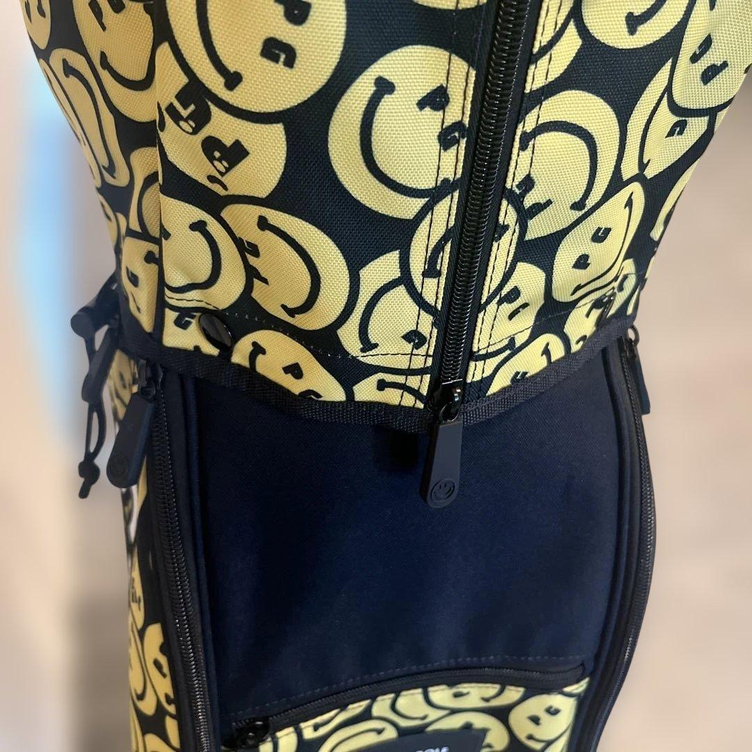 パーリーゲイツ キャディバッグ ネイビー ニコちゃん - メルカリ