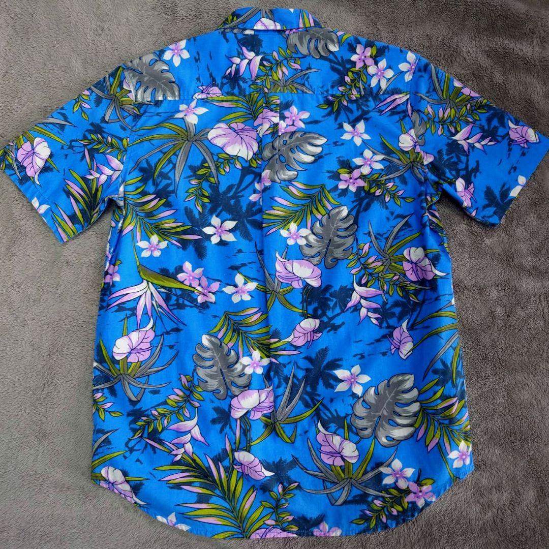 90s stussy アロハシャツ ステューシー ボタニカルシャツ 花柄 総柄