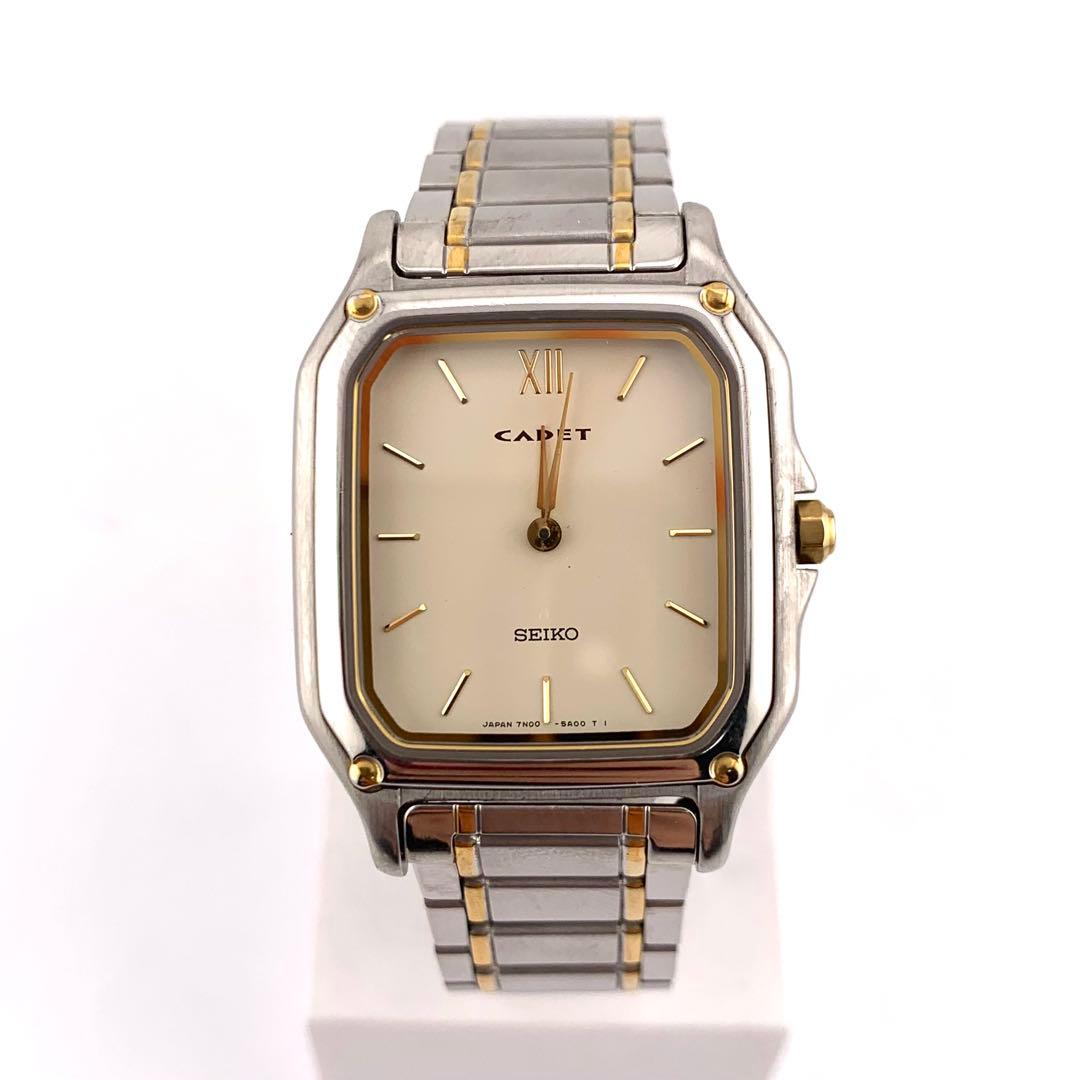 7-4672 SEIKO CADET 7N00-5A00 腕時計(クォーツ) - メルカリ