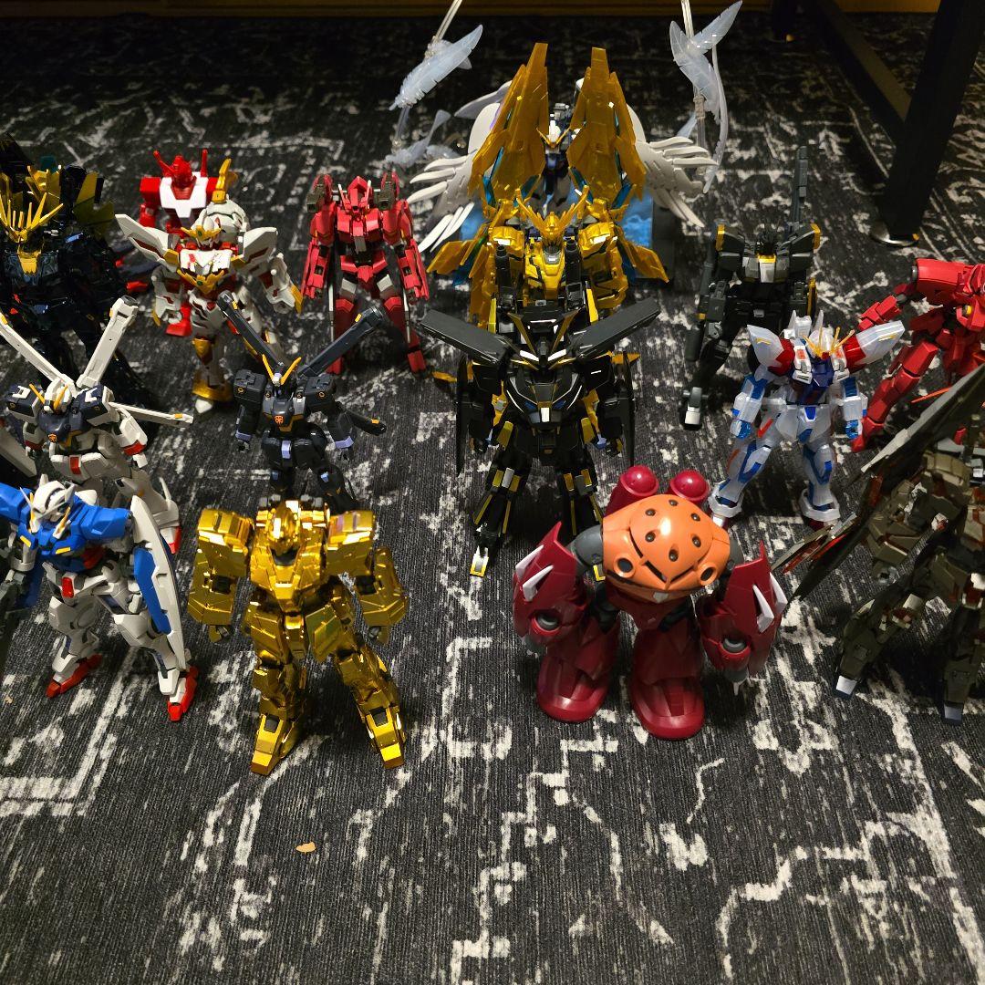 ガンプラ完成品 まとめ売りセット（RG・HG中心） 1495692.jpg?zoom=spacing