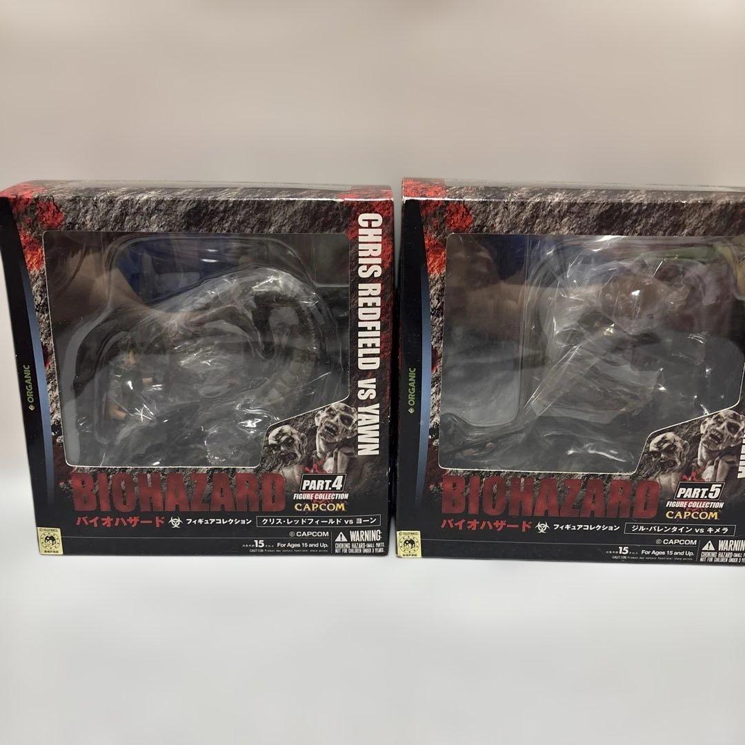 カ*ロ様 未開封　「バイオハザード」 フィギュアコレクション　クリス、ジル　2個