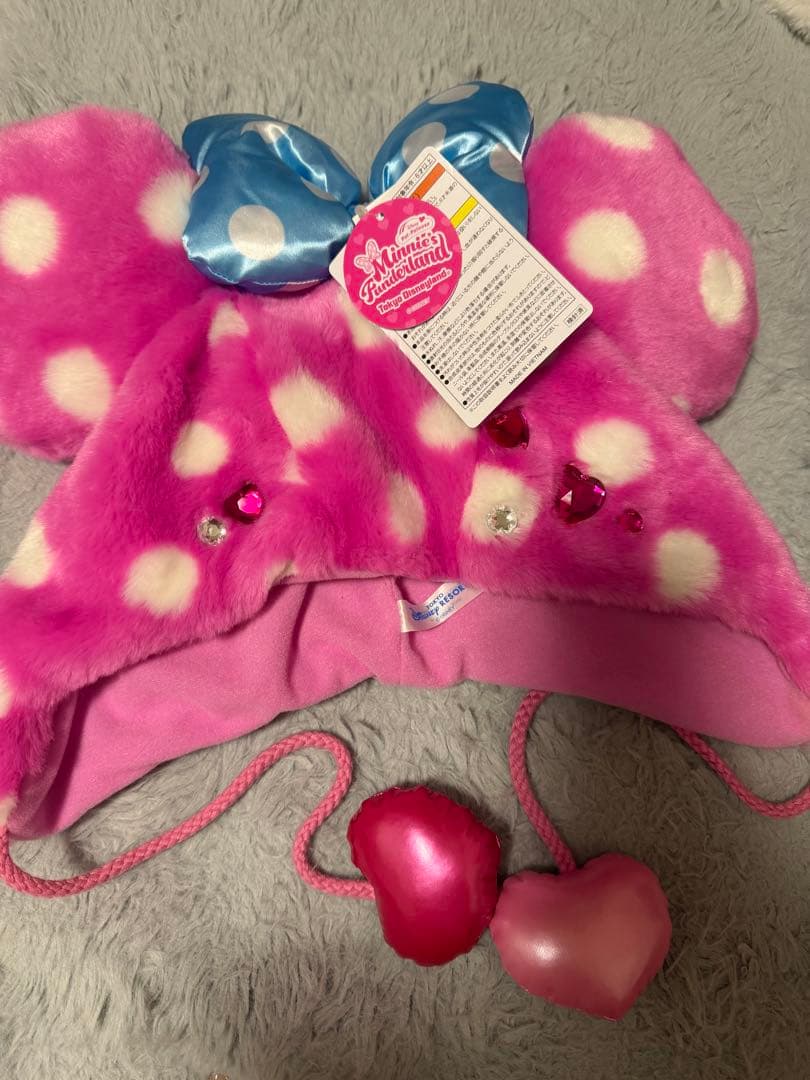 ミニーパルパルーザ ミニーファンキャップ ミニーファンダーランド