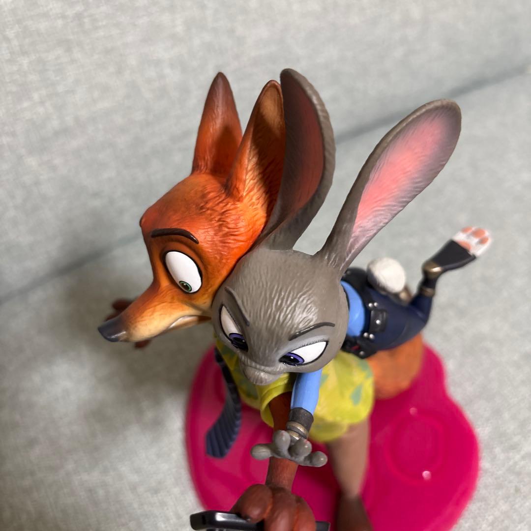 ニック・ワイルドとジュディ・ホップス フィギュア ズートピア一番くじ