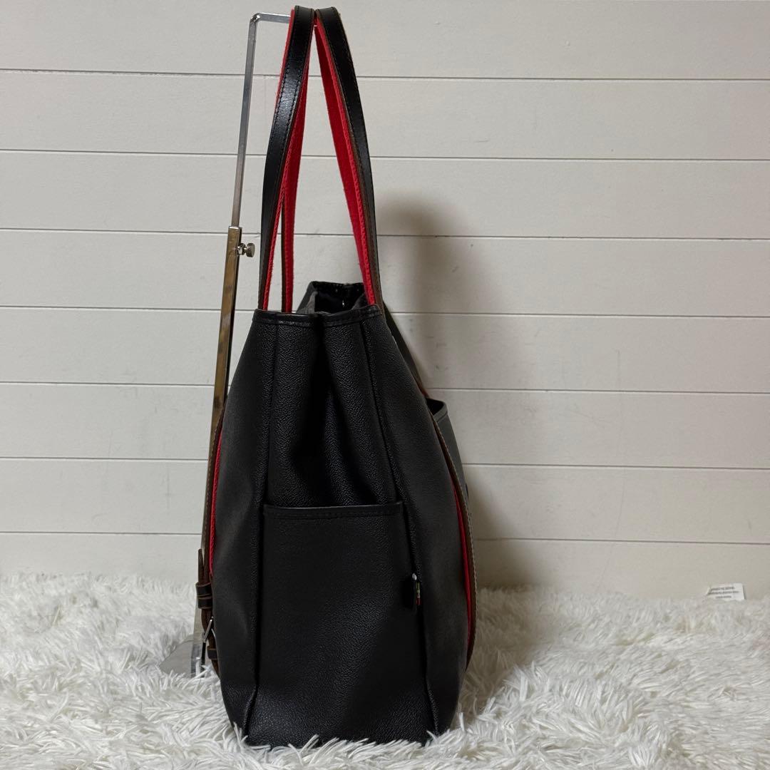 極美品✨オロビアンコ レザー ビジネス ジップ トートバッグ 大容量 PC