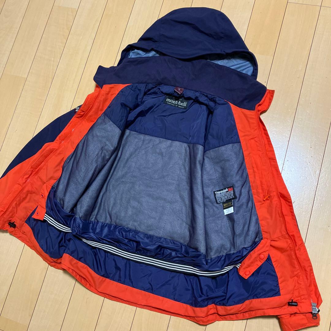 モンベル mont-bell ゴアテックス マウンテンパーカー中綿ジャケット M