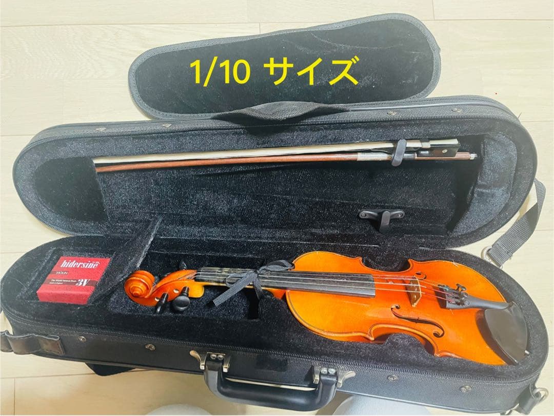 1/10サイズ バイオリン 本体と弓 楽天市場】初心者向け バイオリン【調整後出荷】VS-F1 1/10サイズ「7点