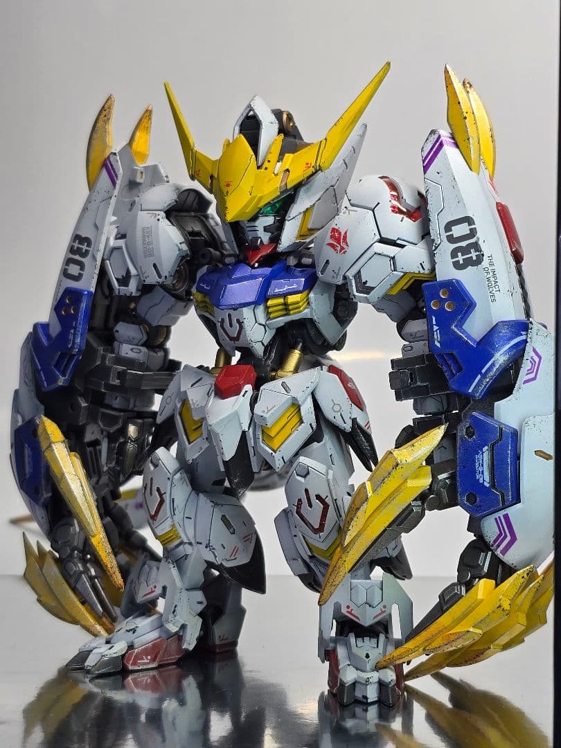 MGSD ガンダムバルバトス 海外製ジャイアントクロー付き 塗装済み完成