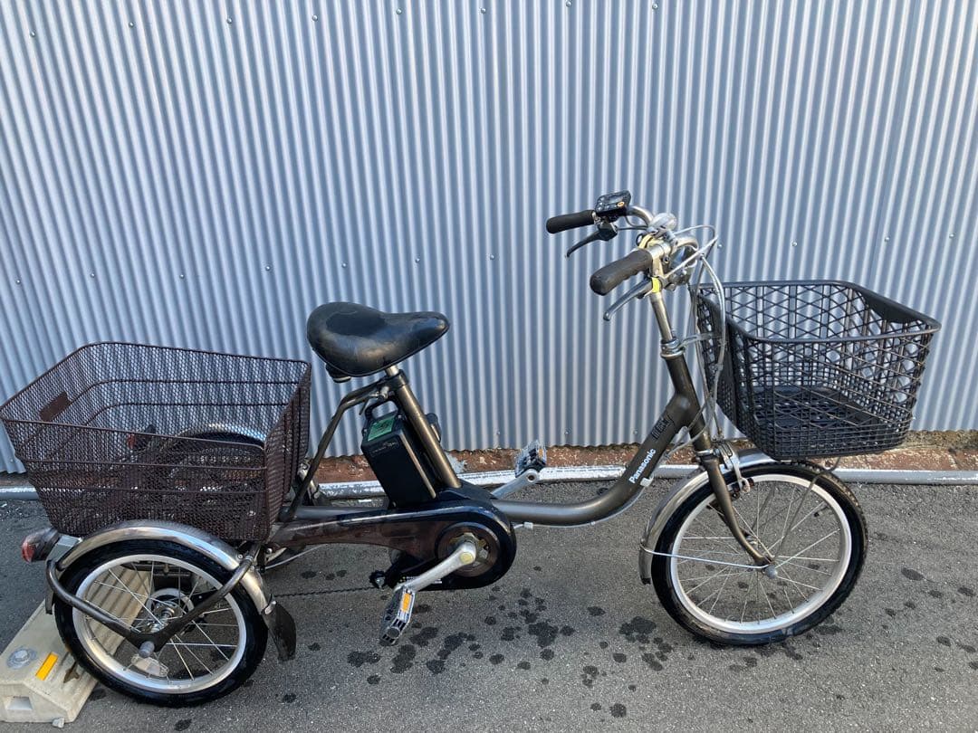 パナソニック最新機種電動アシスト自転車viviLIFE3輪車18-16インチ 公式】ビビライフ｜電動アシスト三輪車｜Panasonic